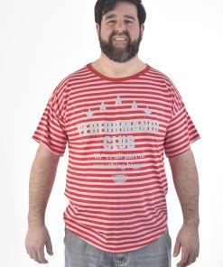 Alternative view of 39056 – Remera Performance – Jersey Rayado Estampado