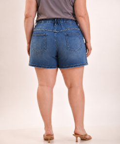 Alternative view of 70055 - Short Rosalie - Jeans C/ Tachas