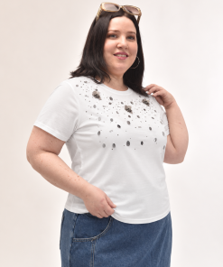 Alternative view of 73041 - Remera Mathilde - Jersey C/ Pedrería